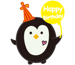 Egg Penguin&Fat Bear sticker #7912697