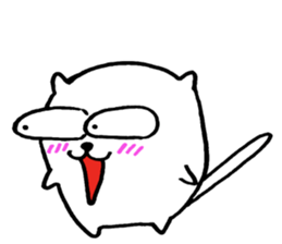 Mofu-Mofu Cat sticker #7912824