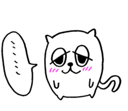 Mofu-Mofu Cat sticker #7912833