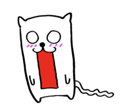 Mofu-Mofu Cat sticker #7912840