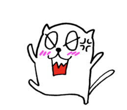 Mofu-Mofu Cat sticker #7912847