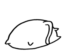 Mofu-Mofu Cat sticker #7912848