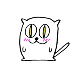 Mofu-Mofu Cat sticker #7912850