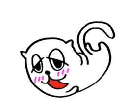 Mofu-Mofu Cat sticker #7912853