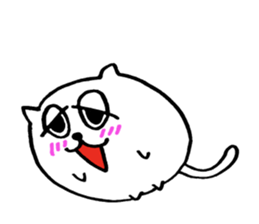 Mofu-Mofu Cat sticker #7912857