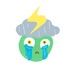 Emotional ice creams sticker #7912983