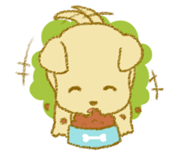 Doggie stamp sticker #7913378