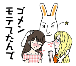 Rabbit's poor excuse sticker #7913592