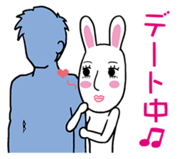 Rabbit's poor excuse sticker #7913596