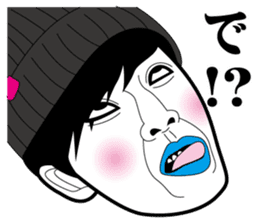 Strange face all stars 17. sticker #7913840