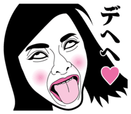 Strange face all stars 17. sticker #7913849