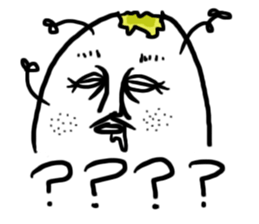 Funny sweet potato uncle sticker #7914275