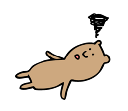Simple Cute Bear sticker #7914917