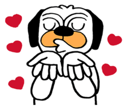 Little Bull dog & Owl Owl Best friends 2 sticker #7915024