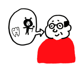 Tatsuhiro's Bad Tooth Hurts sticker #7915061