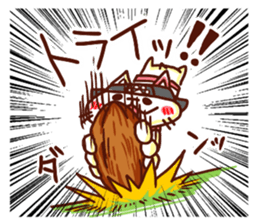 the pad of cat @ Rugby sticker #7915509