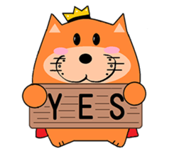 Fluffy Orange sticker #7916704