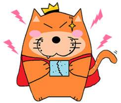 Fluffy Orange sticker #7916706