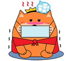 Fluffy Orange sticker #7916738