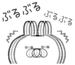 Frequently used words rabbit2 sticker #7916768