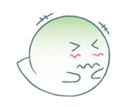 Small Friendly Boolulu sticker #7917321