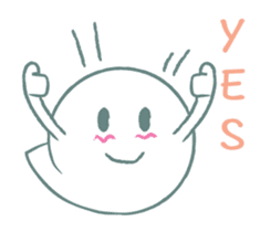 Small Friendly Boolulu sticker #7917322