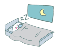 Small Friendly Boolulu sticker #7917324