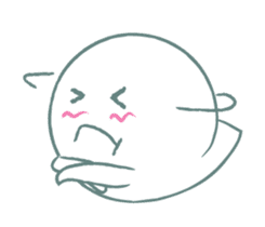 Small Friendly Boolulu sticker #7917326