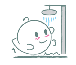 Small Friendly Boolulu sticker #7917329