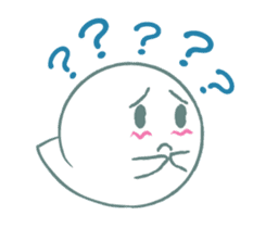 Small Friendly Boolulu sticker #7917331