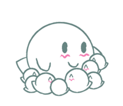 Small Friendly Boolulu sticker #7917337