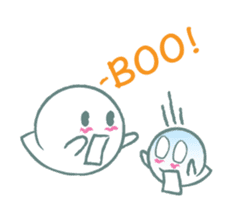 Small Friendly Boolulu sticker #7917338