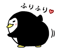 Sticker of the cute penguin2 sticker #7917580