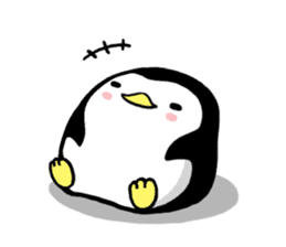 Sticker of the cute penguin2 sticker #7917597