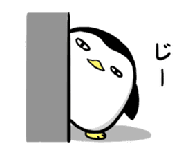 Sticker of the cute penguin2 sticker #7917603