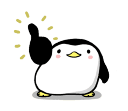 Sticker of the cute penguin2 sticker #7917605