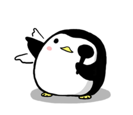 Sticker of the cute penguin2 sticker #7917607