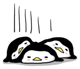 Sticker of the cute penguin2 sticker #7917609