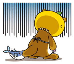 Ainan-cho your local character Nashi-kun sticker #7917681