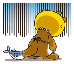 Ainan-cho your local character Nashi-kun sticker #7917681