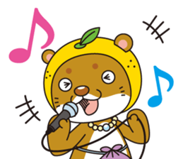 Ainan-cho your local character Nashi-kun sticker #7917686
