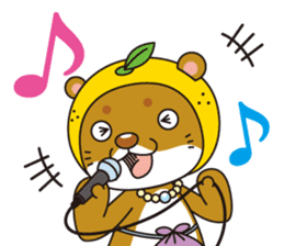 Ainan-cho your local character Nashi-kun sticker #7917686