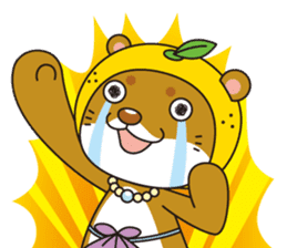 Ainan-cho your local character Nashi-kun sticker #7917698