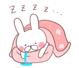 rabbit and bear ver1 sticker #7917830