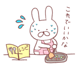 rabbit and bear ver1 sticker #7917840