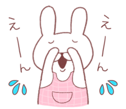 rabbit and bear ver1 sticker #7917842