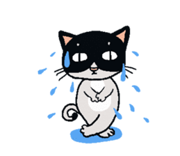 HACHI-NYAN,The happy cat sticker #7918218