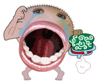 The big mouth 2 sticker #7918400