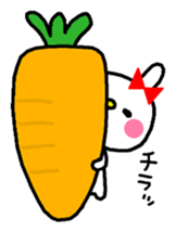 Bunny of pink cheeks. sticker #7918773