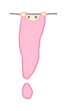 Pinky Cotton Candy Girl sticker #7918784